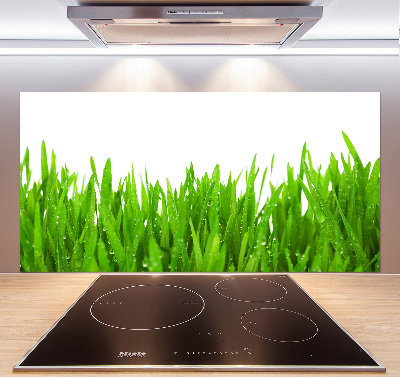 Achterwand keuken Gras