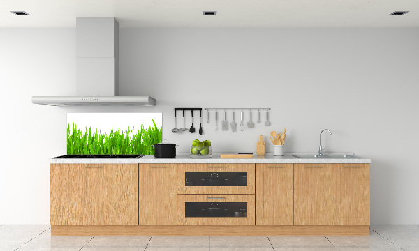 Achterwand keuken Gras