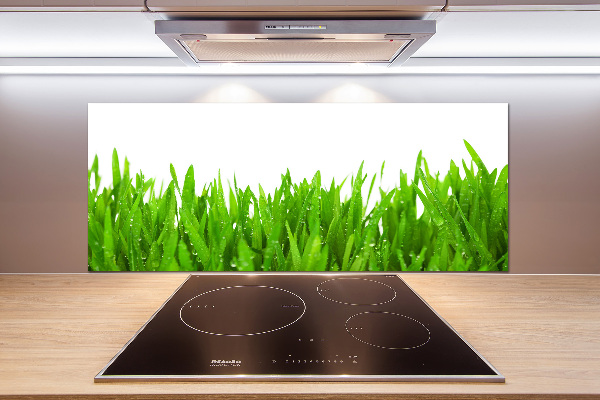 Achterwand keuken Gras