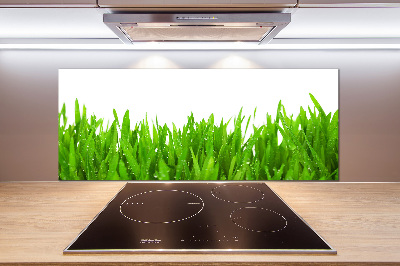 Achterwand keuken Gras