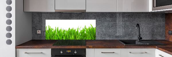 Achterwand keuken Gras