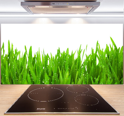 Achterwand keuken Gras