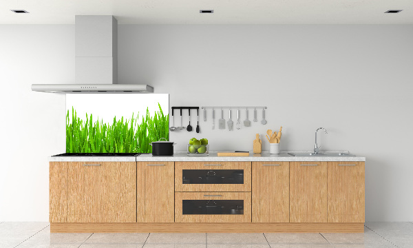 Achterwand keuken Gras