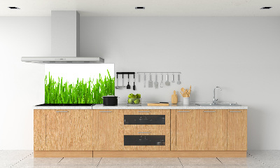 Achterwand keuken Gras