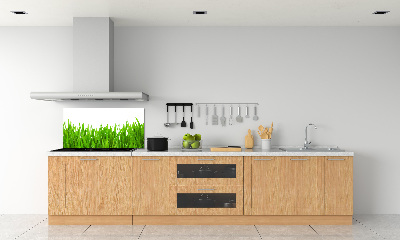 Achterwand keuken Gras