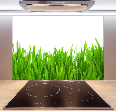 Achterwand keuken Gras