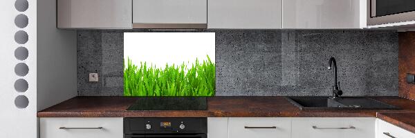 Achterwand keuken Gras