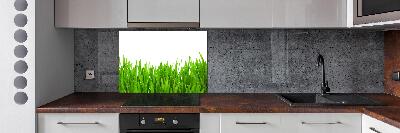 Achterwand keuken Gras