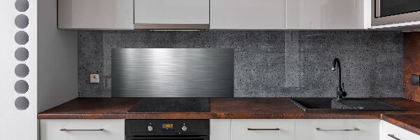 Keuken achterwand Metalen achtergrond