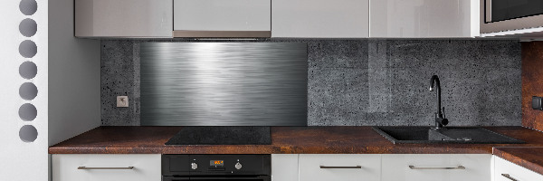 Keuken achterwand Metalen achtergrond