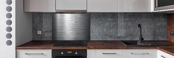 Keuken achterwand Metalen achtergrond