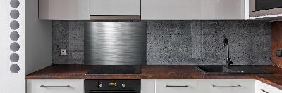 Keuken achterwand Metalen achtergrond