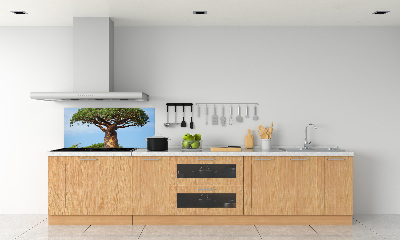 Panel szklany do kuchni Baobab