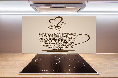 Panel do kuchni Filiżanka kawy