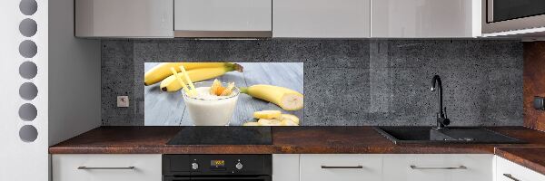 Achterwand keuken Bananencocktail