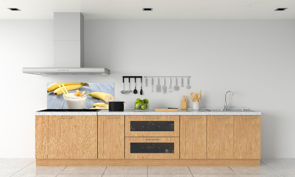 Achterwand keuken Bananencocktail