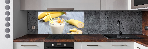 Achterwand keuken Bananencocktail