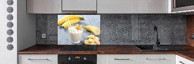 Achterwand keuken Bananencocktail