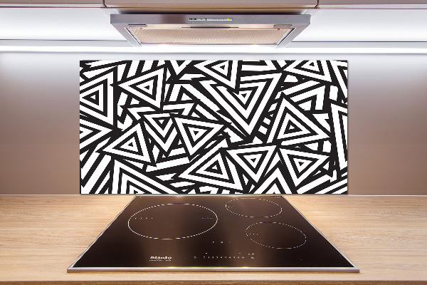 Keuken achterwand Achtergrond met driehoeken