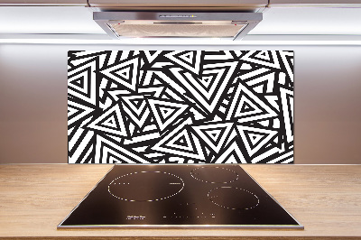Keuken achterwand Achtergrond met driehoeken