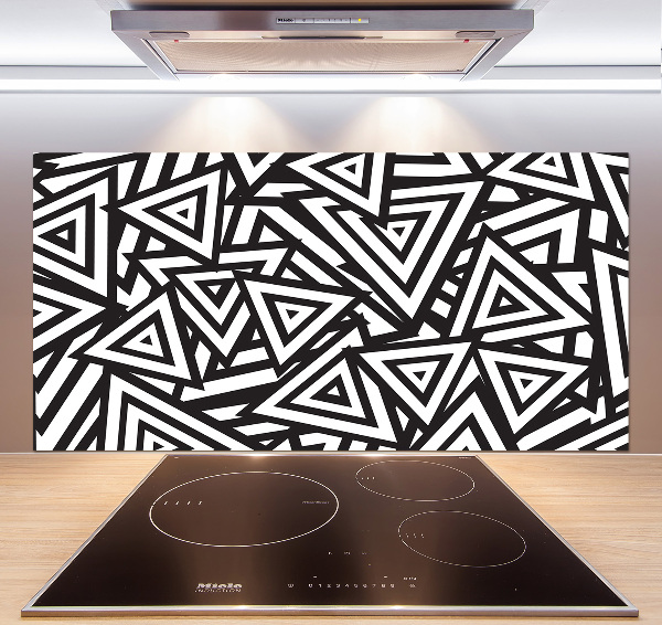 Keuken achterwand Achtergrond met driehoeken