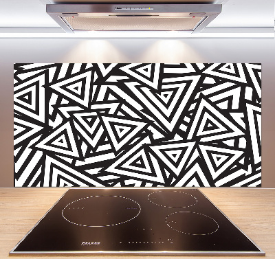 Keuken achterwand Achtergrond met driehoeken