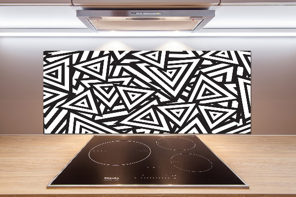 Keuken achterwand Achtergrond met driehoeken
