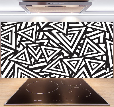 Keuken achterwand Achtergrond met driehoeken