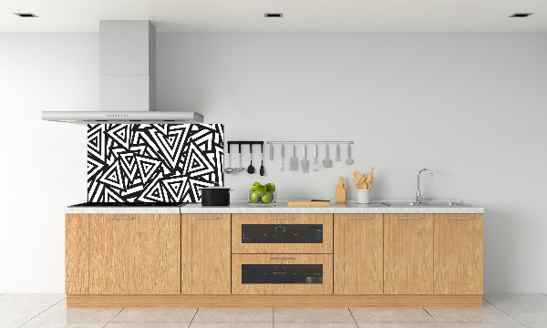 Keuken achterwand Achtergrond met driehoeken