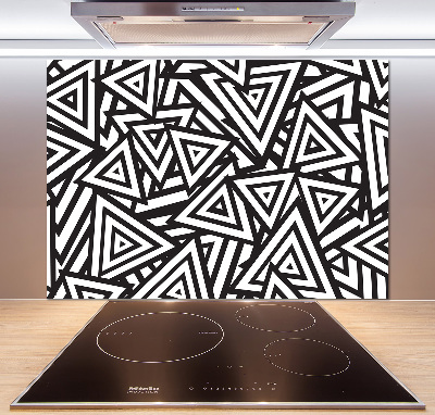 Keuken achterwand Achtergrond met driehoeken