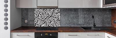 Keuken achterwand Achtergrond met driehoeken