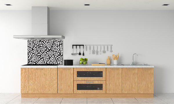 Keuken achterwand Achtergrond met driehoeken