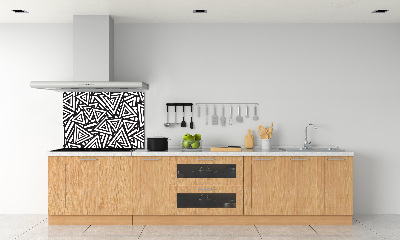 Keuken achterwand Achtergrond met driehoeken