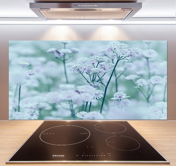 Glazen achterwand keuken Grote mantelkruid