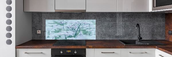 Glazen achterwand keuken Grote mantelkruid