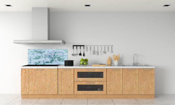 Glazen achterwand keuken Grote mantelkruid