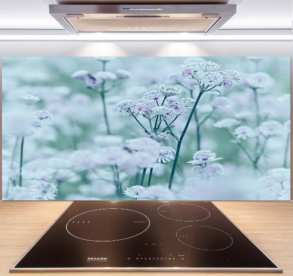 Glazen achterwand keuken Grote mantelkruid
