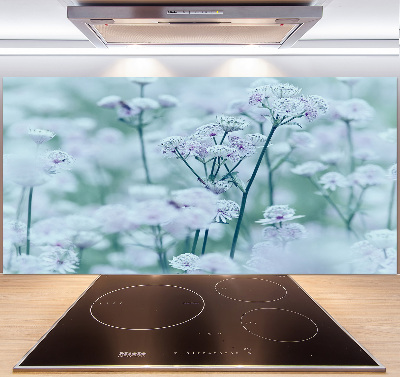 Glazen achterwand keuken Grote mantelkruid