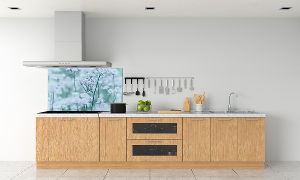 Glazen achterwand keuken Grote mantelkruid