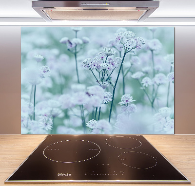 Glazen achterwand keuken Grote mantelkruid