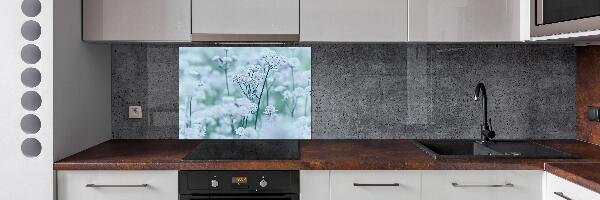 Glazen achterwand keuken Grote mantelkruid