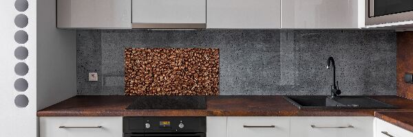 Spatplaat keuken Koffiebonen