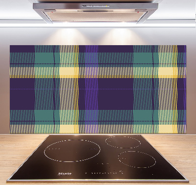 Achterwand keuken Geruite textuur
