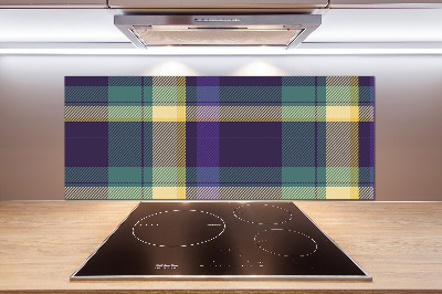 Achterwand keuken Geruite textuur