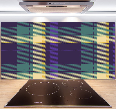 Achterwand keuken Geruite textuur