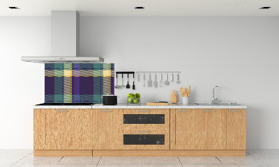 Achterwand keuken Geruite textuur
