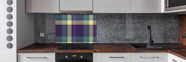 Achterwand keuken Geruite textuur
