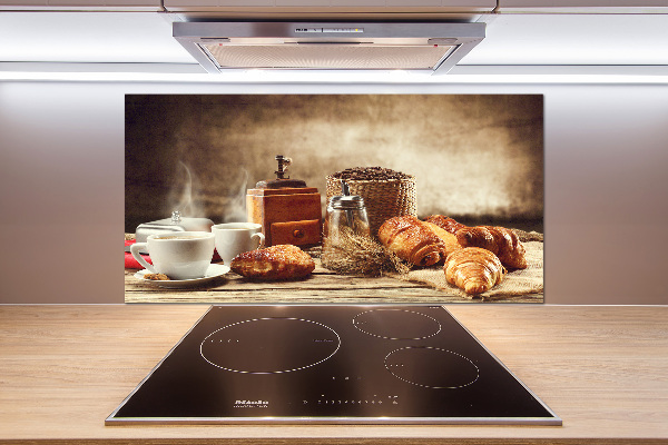 Panel między meble w kuchni Śniadanie