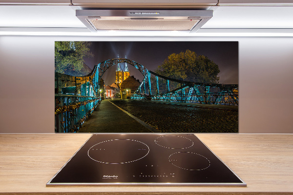 Spatscherm keuken Brug der Geliefden