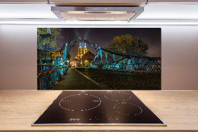 Spatscherm keuken Brug der Geliefden